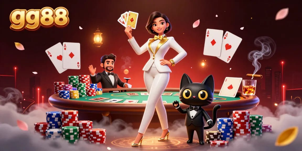 Experience the thrill of gg88 casino gaming with vibrant visuals and dynamic characters.