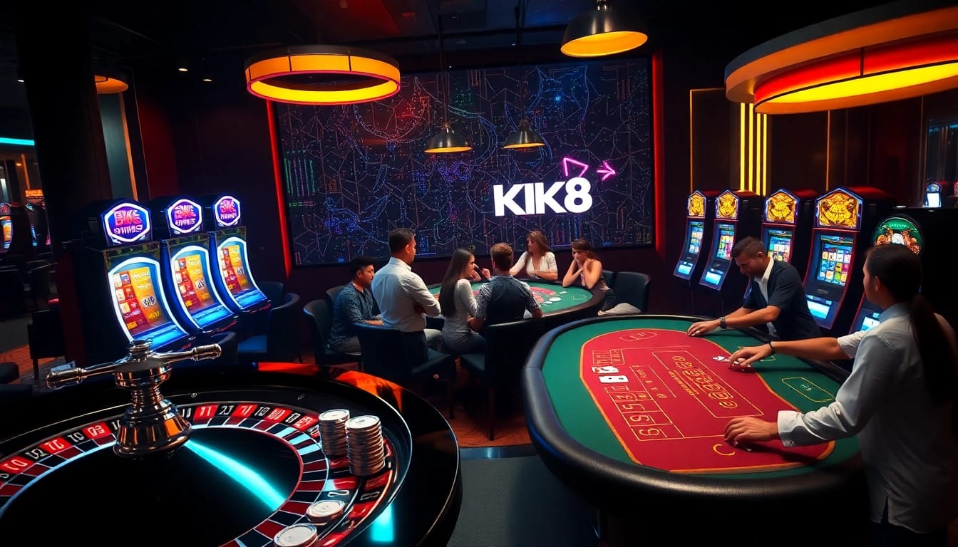 Experience the excitement of BK8 เว็บตรง with engaging casino games and vibrant atmosphere.