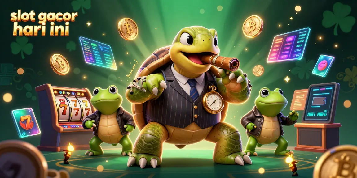 Mendapatkan jackpot dengan bermain slot gacor hari ini pada ilustrasi kasino yang hidup.
