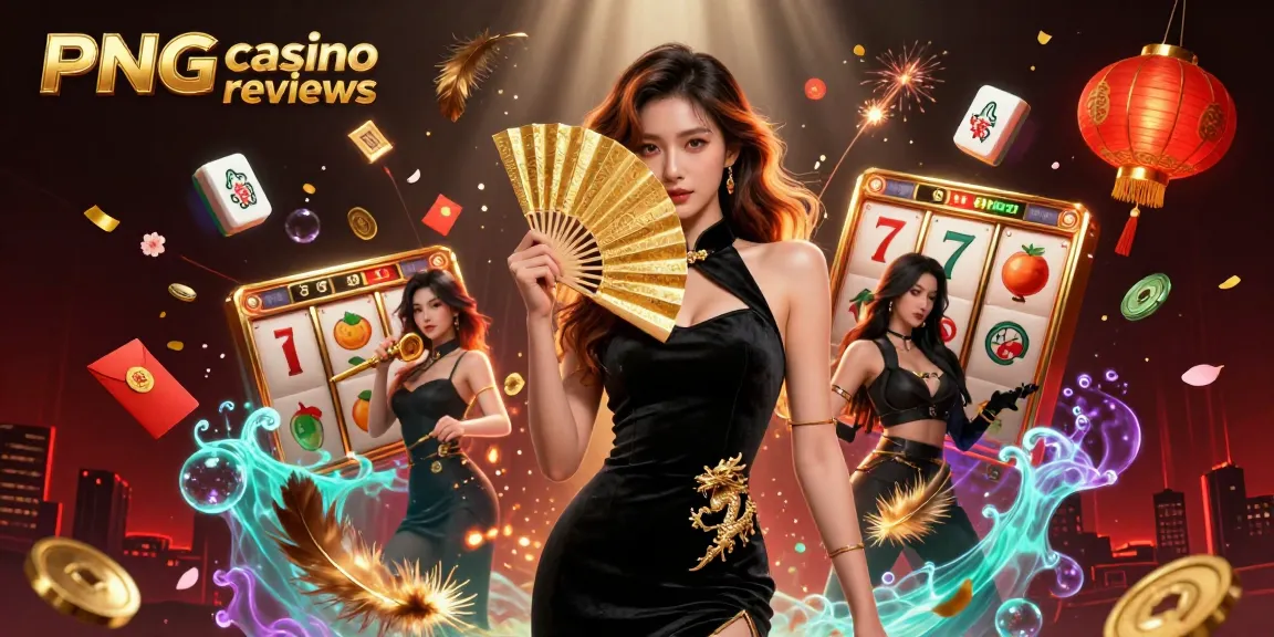 Experience vibrant slot games in PNG casino reviews with captivating characters and rich graphics.