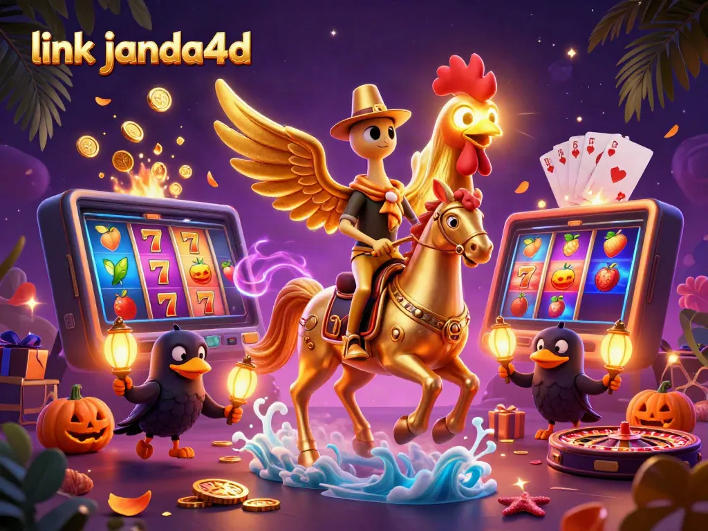 Menangkan slot dengan link janda4d di kasino malam yang penuh warna.