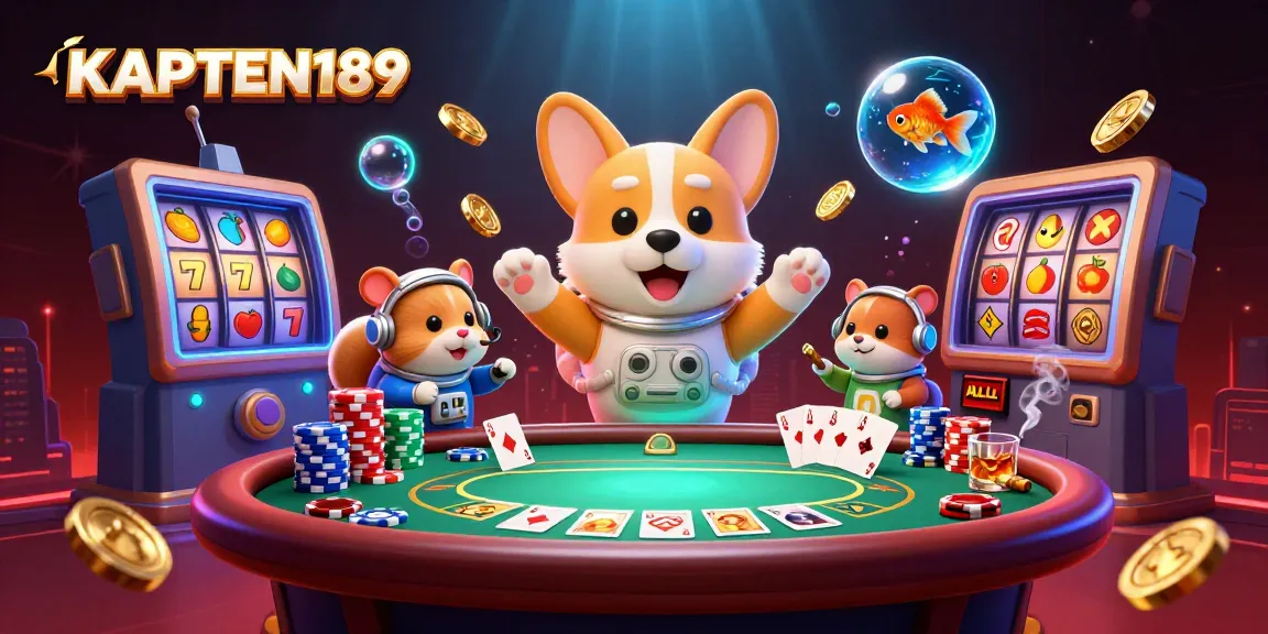 KAPTEN189 menawarkan pengalaman bermain slot online dengan desain 3D menarik dan karakter unik di luar angkasa.