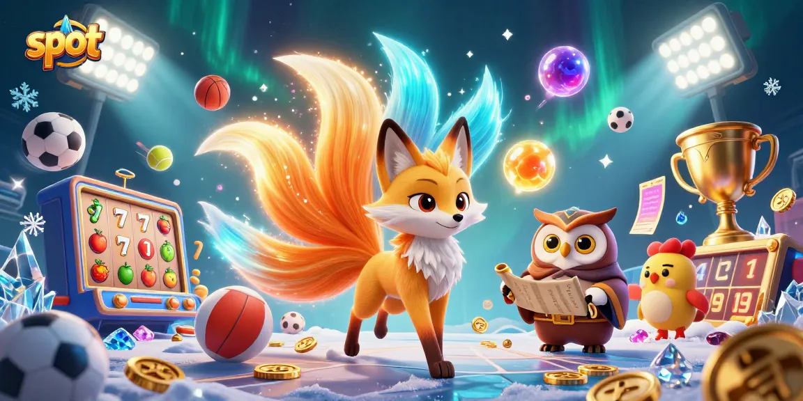 Experience thrilling slot action with vibrant, animated characters and dazzling game elements.