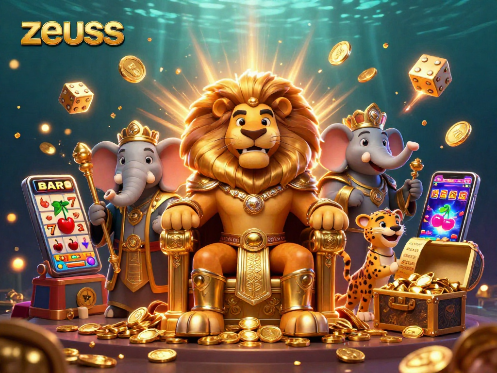 Engage in exciting Zeus slot action with vivid characters, stunning visual effects, and dynamic casino elements