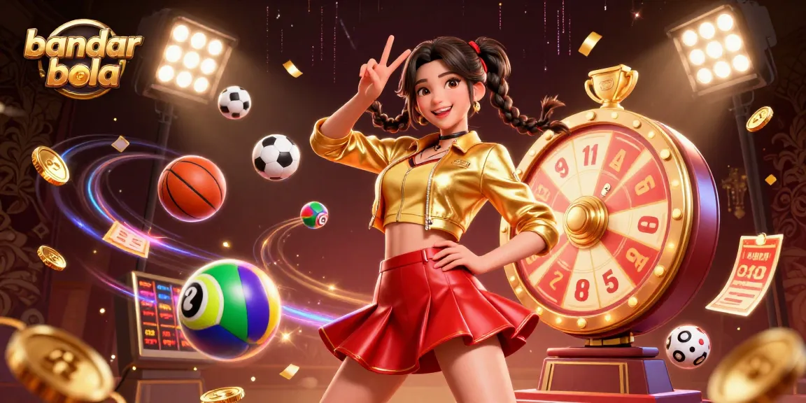 Experience the excitement of bandar bola with vibrant colors, dynamic sports elements, and engaging characters.