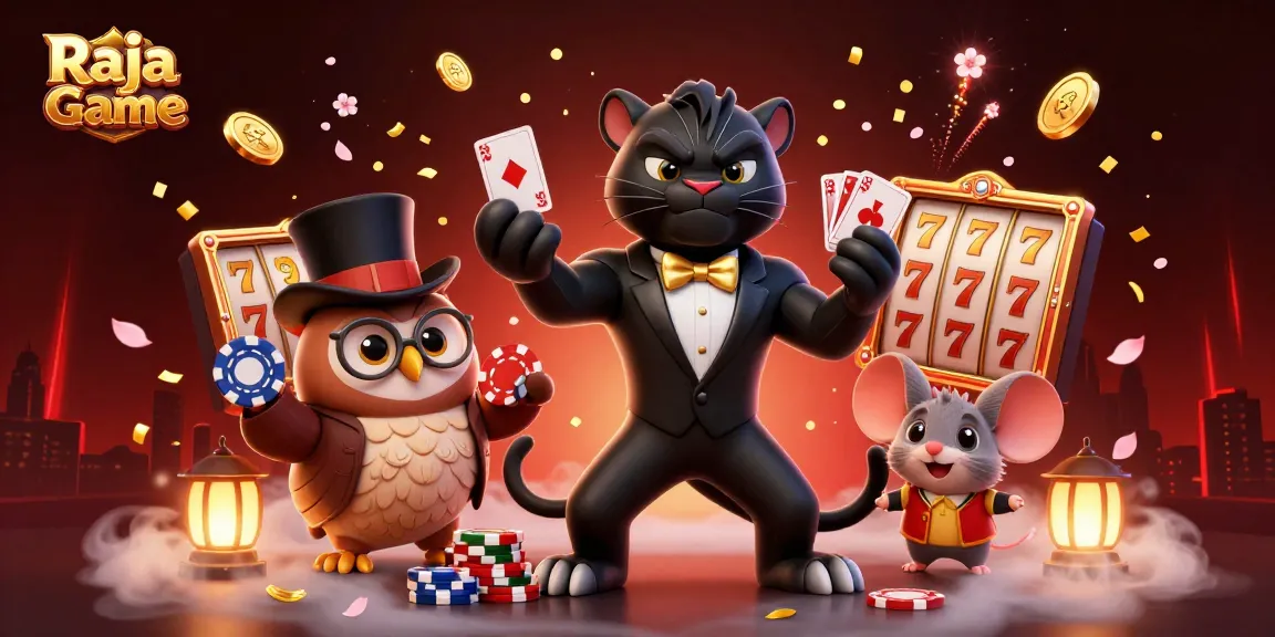 Engage with Raja Game and try your luck at slots while enjoying vibrant 3D illustrations.