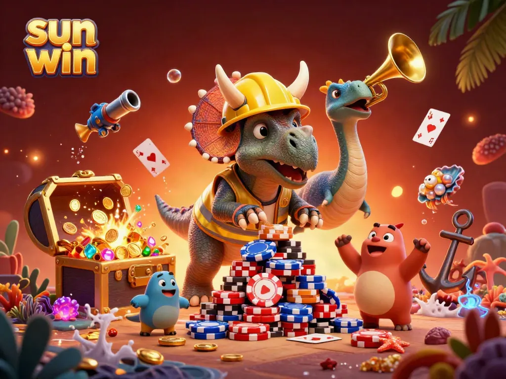 Experience thrilling gameplay at sun win with immersive casino action featuring dynamic characters and vibrant gaming elements.