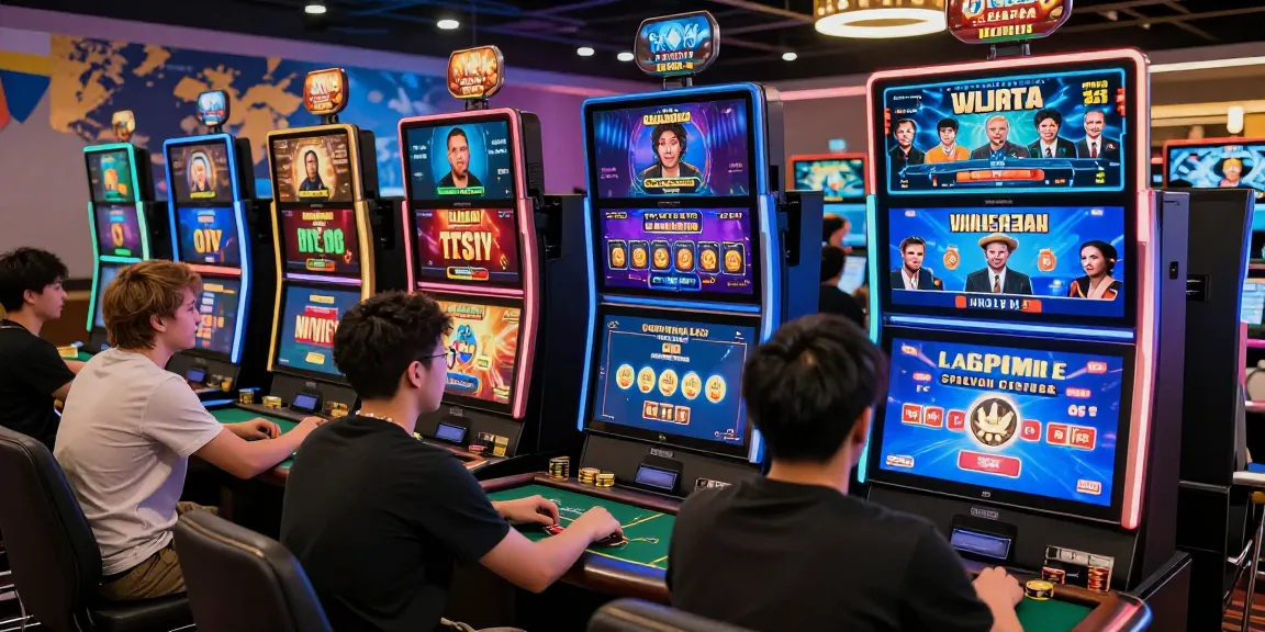 WildTokyo: Why Is Operating an Online Game Such an Attractive Business? Diverse players enjoying engaging casino games in a vibrant online setting.