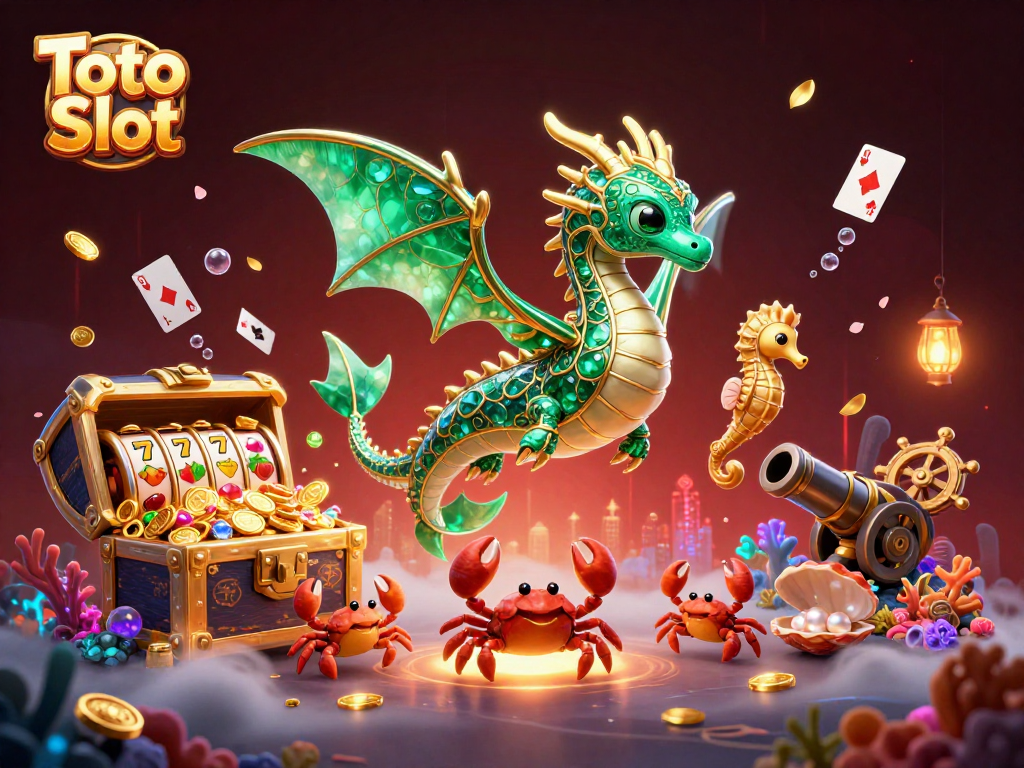 Experience thrilling gameplay with Toto Slot's colorful elements and vibrant underwater setting.