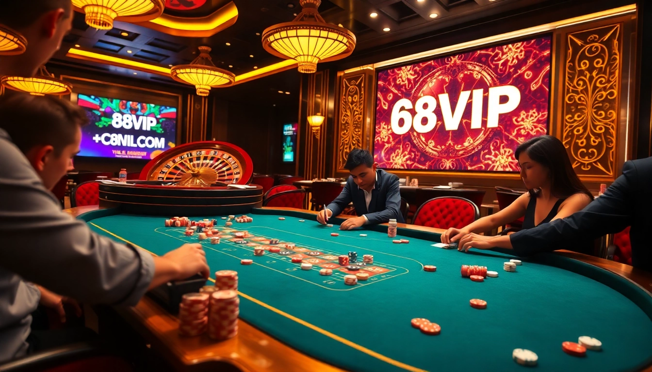 Experience high-stakes excitement at 68VIP.COM with vibrant casino games and dynamic players.