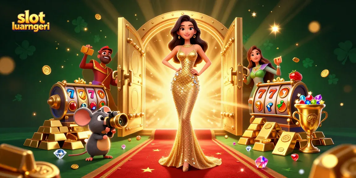 Play slot luar negeri with stunning visuals and treasure-filled excitement in a captivating 3D scene.