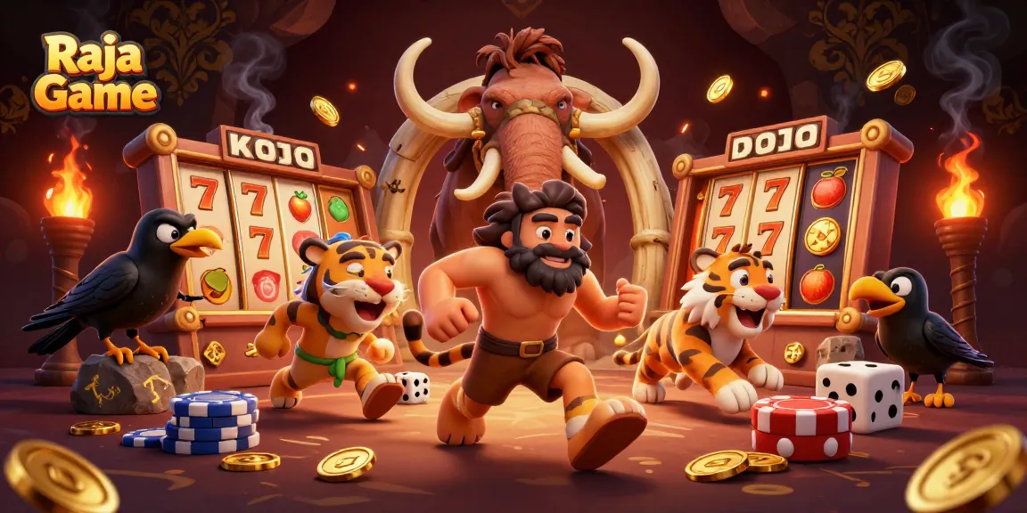 Experience exciting gameplay with Raja Game's dynamic 3D features like slots and interactive gambling.