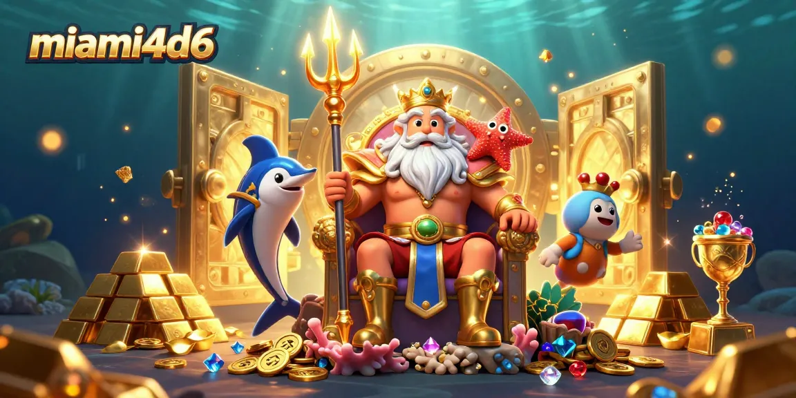 Experience the thrill of winning at miami4d6 with this immersive underwater casino scene.