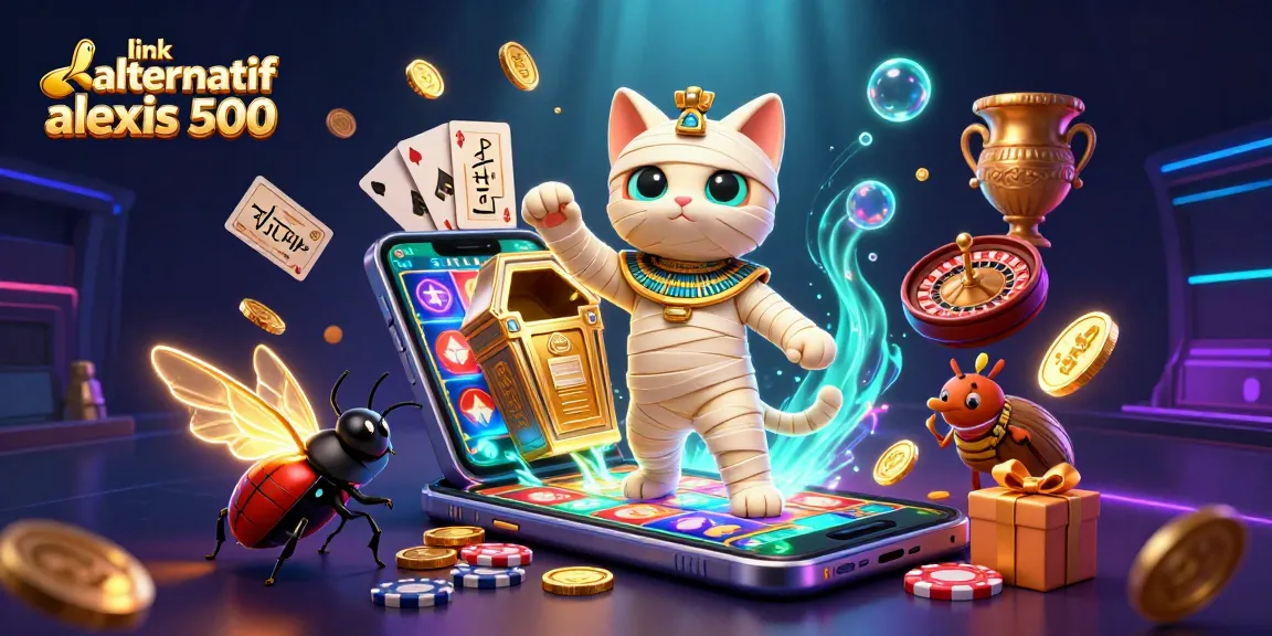 Experience excitement with link alternatif alexis 500, a dynamic casino illustration featuring captivating casino elements.