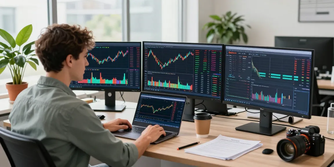 Трейдеры анализируют отзывы BitMEX в современном офисе, окруженном финансовыми графиками.