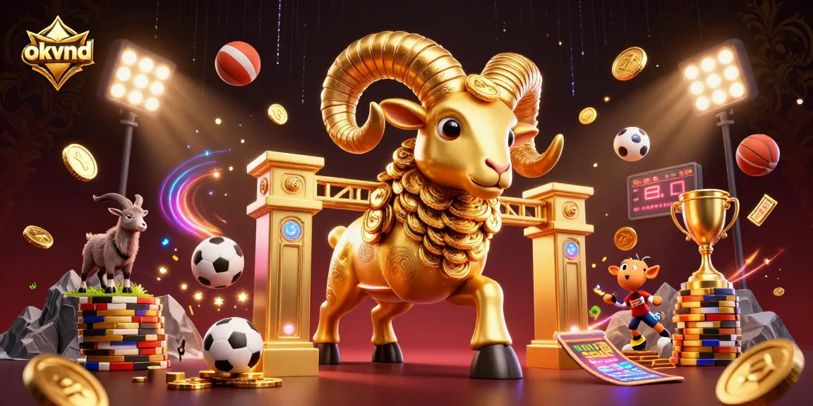 Experience exhilarating sports betting action with okvnd in this dynamic 3D casino illustration.