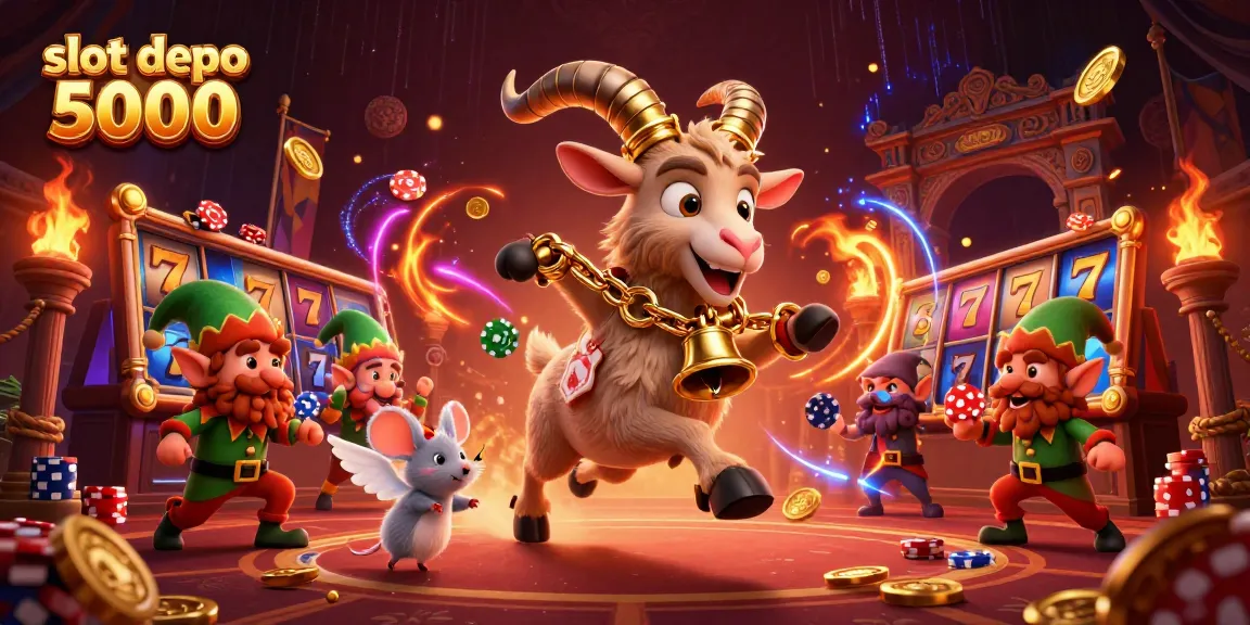 Experience thrilling gameplay at slot depo 5000 with vibrant casino action and exciting characters.