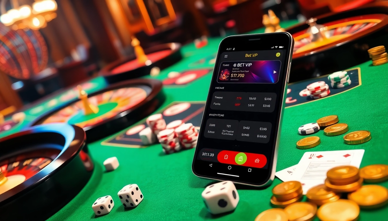 Tham gia ứng dụng Bet VIP để trải nghiệm casino đầy kịch tính và các trò chơi cược với mức cược cao.