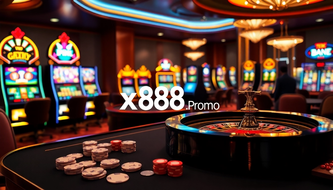 Experience the thrill of gambling with exciting games at xx88.promo casino scene